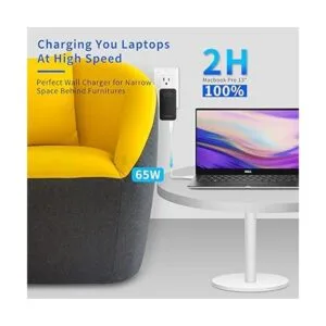 XSUFR Cargador de pared rápido ultra delgado de 65 W_3