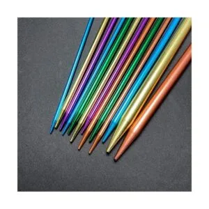 Weabetfu Juego de 63 agujas de tejer de metal de aluminio_4