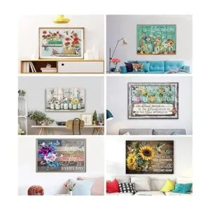 Paquete de 6 kits de pintura de diamantes para adultos_5