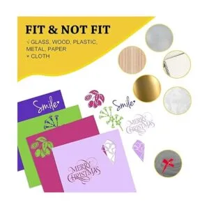 UCEC Hojas de vinilo extraíbles compatibles con Cricut_5