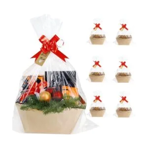 Cestas más grandes para regalos vacíos paquete de 6_1