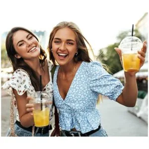 Paquete de 90 Tazas de plástico transparente de 16 onzas_5