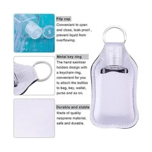 Duufin Juego de botellas de viaje vacías de 60 piezas para_3