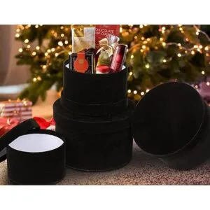 GnFlus Cajas de regalo redondas con tapas para regalos_3