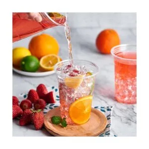 Paquete de 90 Tazas de plástico transparente de 16 onzas_7