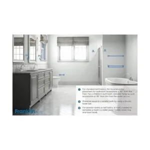 Franklin Latón Jamestown Soporte para papel higiénico_6