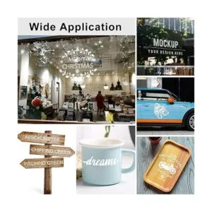 XSEINO Vinilo permanente blanco Rollo de vinilo adhesivo_6