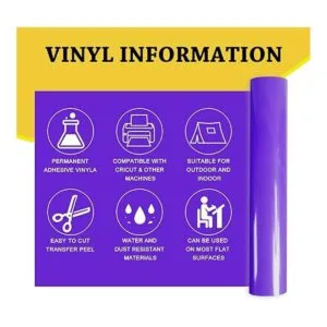 UCEC Hojas de vinilo extraíbles compatibles con Cricut_2