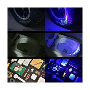 Linterna de luz negra recargable por USB de 395 nm UV LED_3