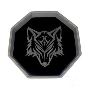 Luck Lab Bandeja para dados 115 pulgadas color negro y_2