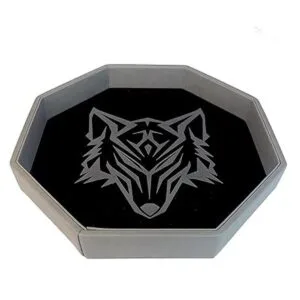 Luck Lab Bandeja para dados 115 pulgadas color negro y_3