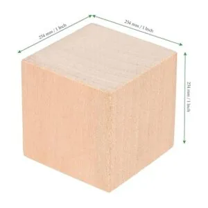MAHIONG 200 cubos de madera de 1 pulgada bloques de_2