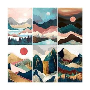 LFMU Paquete de 6 kits de pintura de diamante para_1