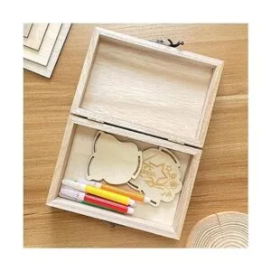 Paquete de 8 cajas de madera sin terminar de 6 x 4 x 2_7