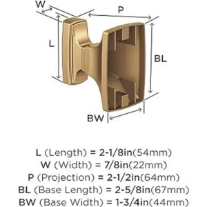 Highland Ridge Gancho de transición de bronce champán_6