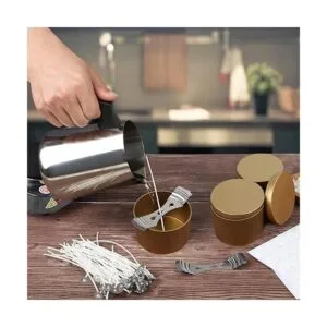 BBAXI 24 latas de velas de 8 onzas tarros de velas vacíos_5