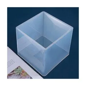 3 moldes de pirámide de silicona transparente súper_5