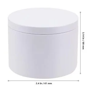 MUKLEI Paquete de 24 latas de vela blancas de 8 onzas_2