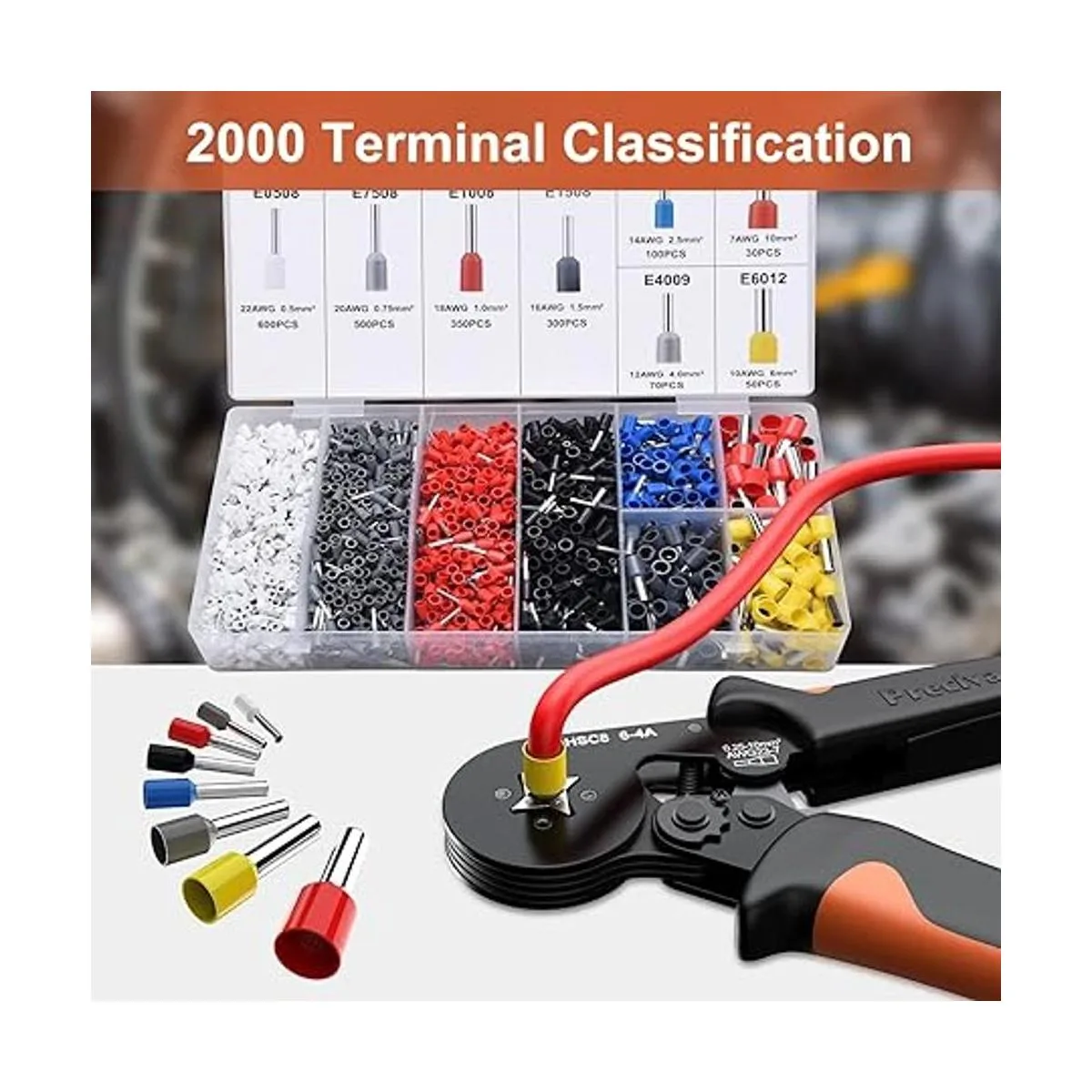 Preciva AWG237 Kit de herramientas de crimpado de virola_2