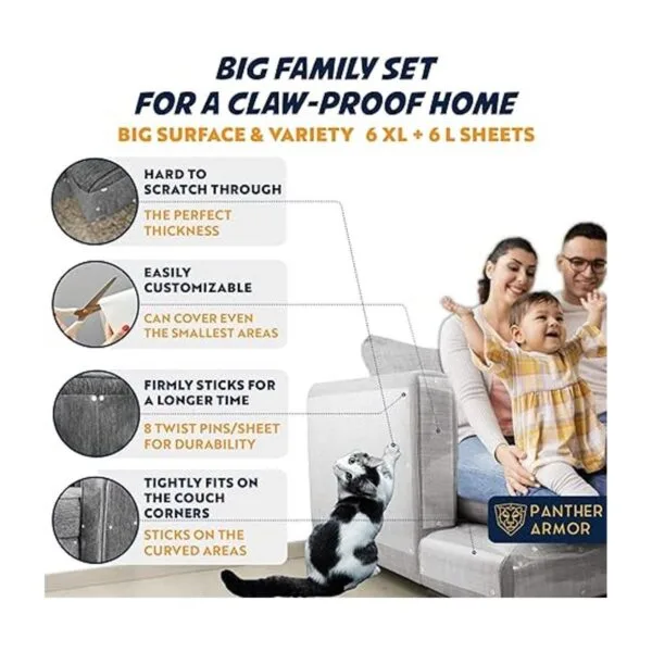 Panther Armor Protectores de muebles y puertas contra_3