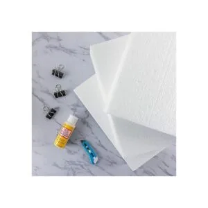 Tableros rectangulares de espuma de poliestireno en blanco_4