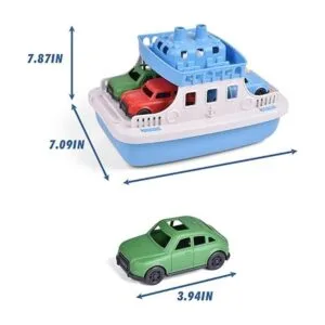 FUN LITTLE TOYS Juguetes de baño de barco de juguete para_3