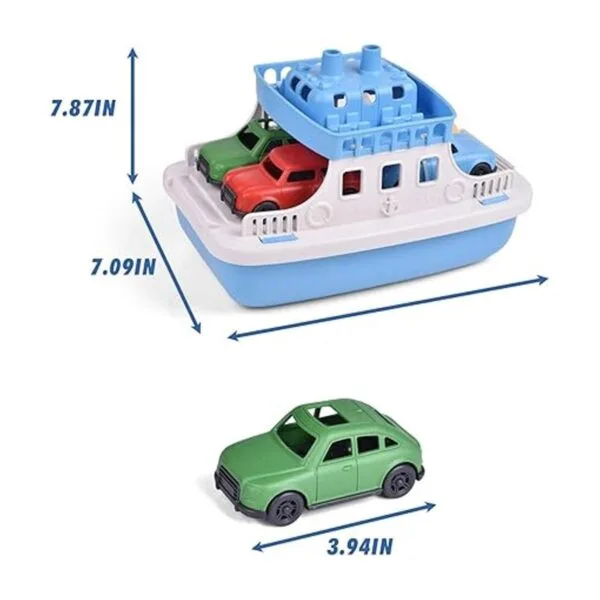 FUN LITTLE TOYS Juguetes de baño de barco de juguete para_3