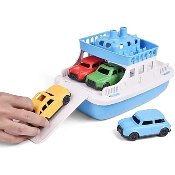 FUN LITTLE TOYS Juguetes de baño de barco de juguete para_5