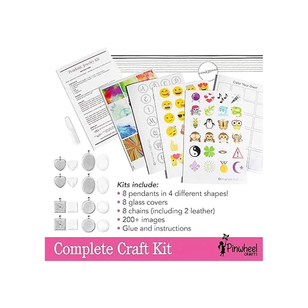 Pinwheel Crafts Kit de fabricación de joyas manualidades_3