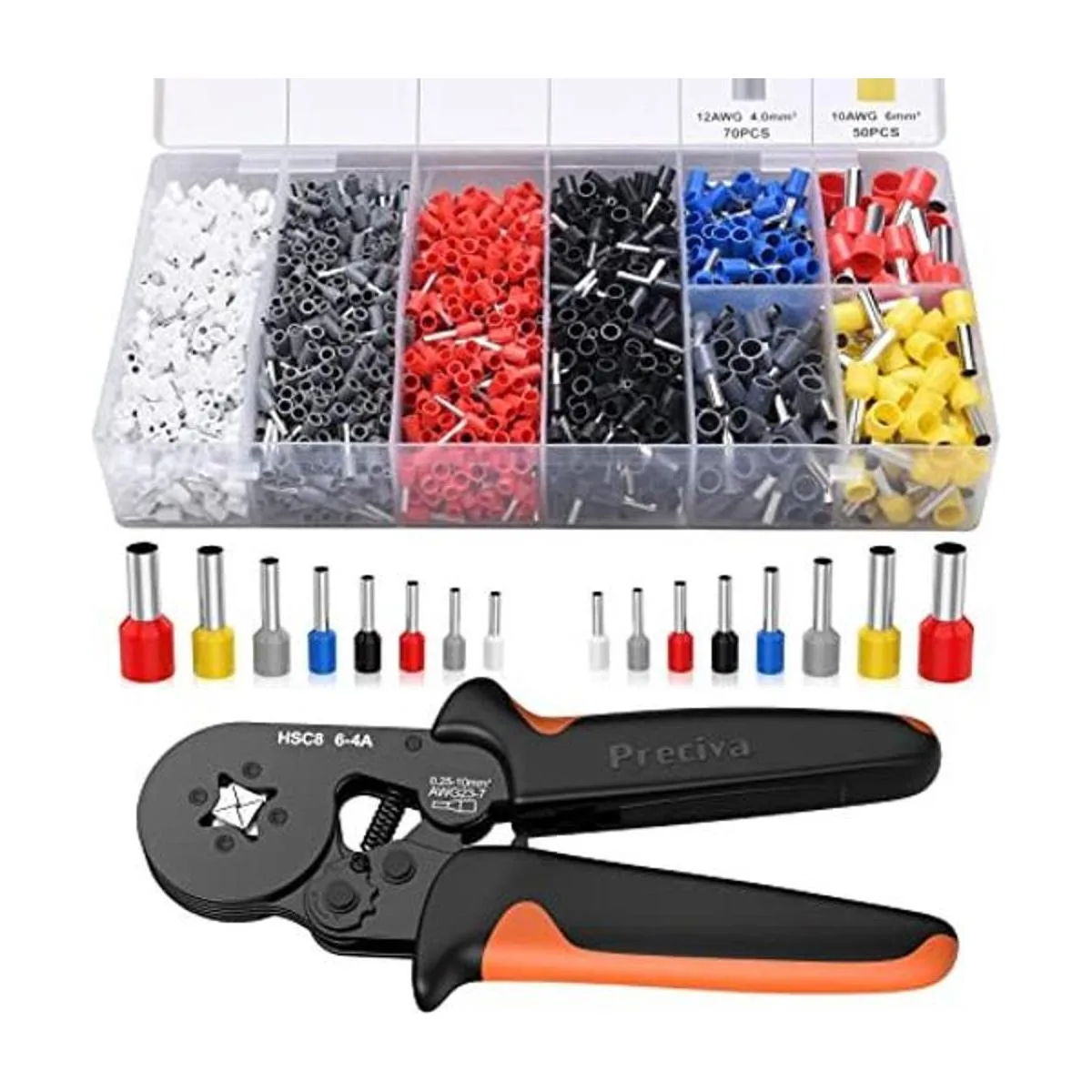 Preciva AWG237 Kit de herramientas de crimpado de virola_1