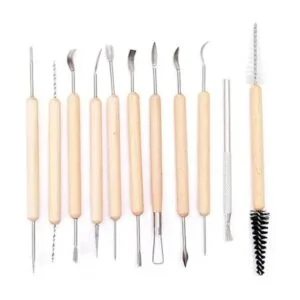 Herramientas de arcilla 40 piezas de herramientas de_4