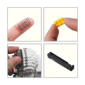 Mini juegos de construcción de astronauta juego de_3