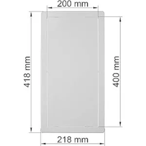 Vent Systems Panel de acceso de 8 x 16 pulgadas puertas_7
