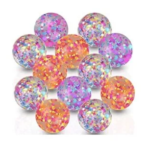 ArtCreativity Sparkle Spot Juego de 12 bolas de rebote_1