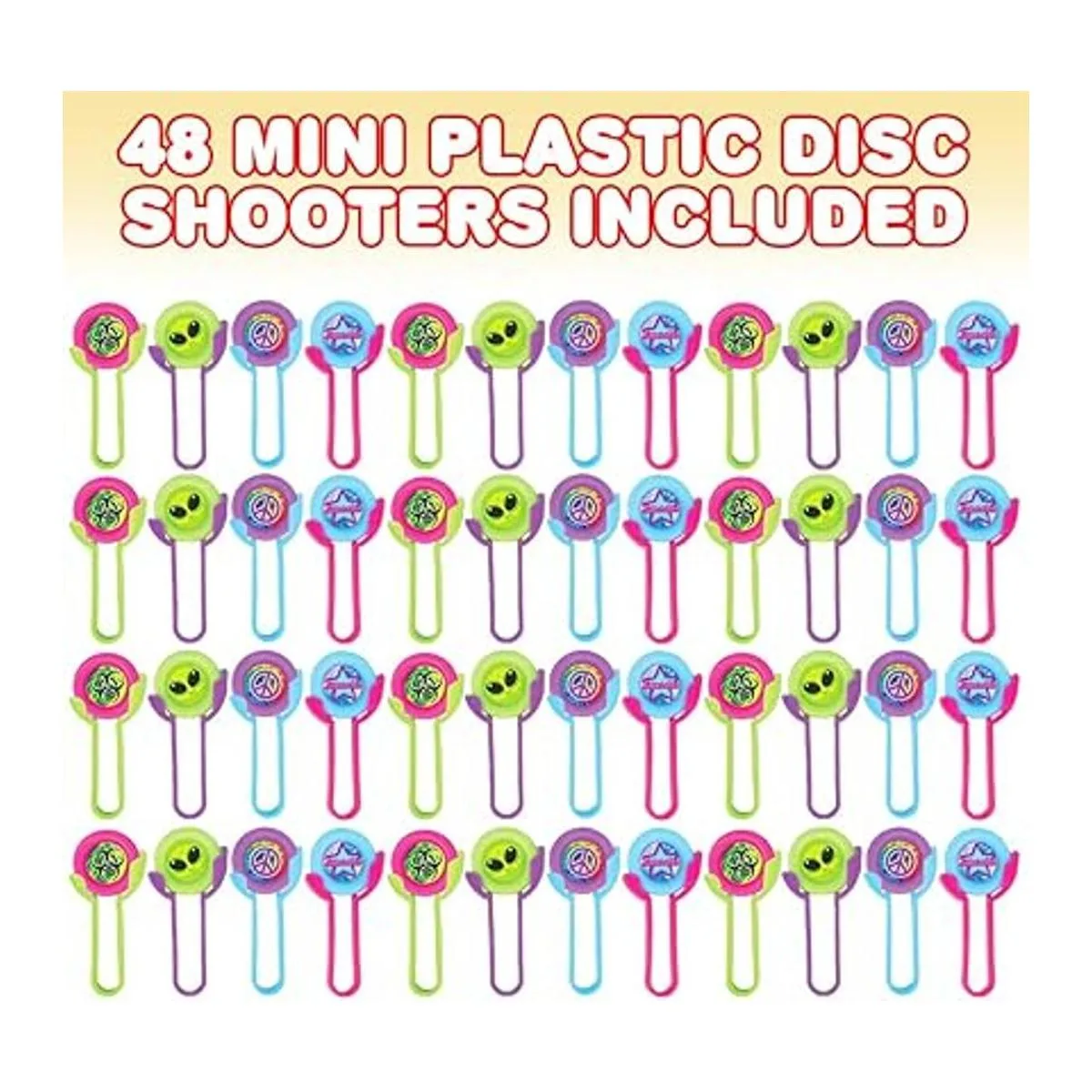 ArtCreativity Mini tiradores de disco juego de 48_2