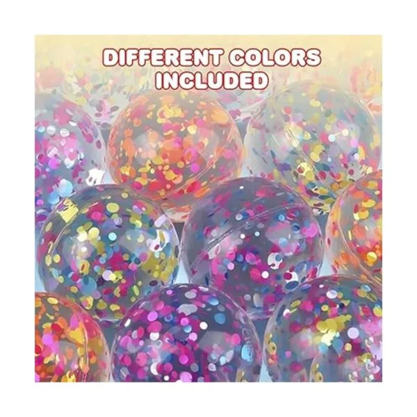ArtCreativity Sparkle Spot Juego de 12 bolas de rebote_4