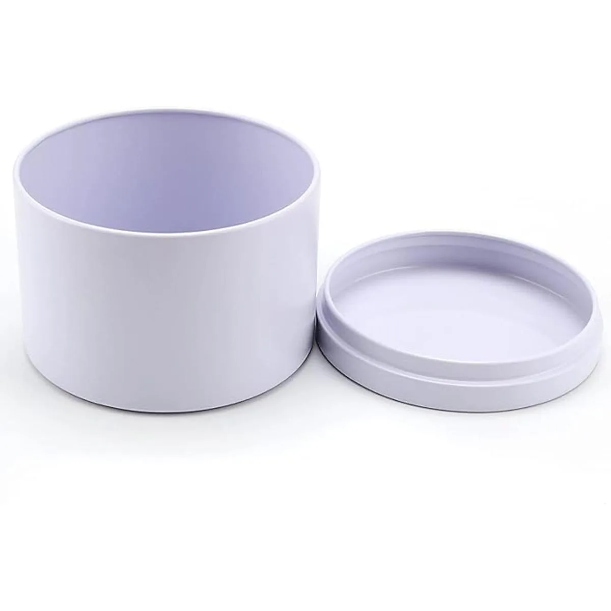 MUKLEI Paquete de 24 latas de vela blancas de 8 onzas_6