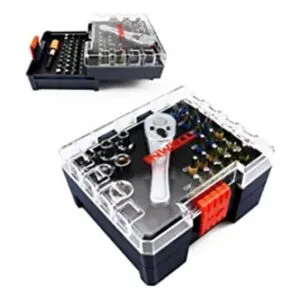 Inwell Juego de llaves de trinquete mini de 58 piezas de_1