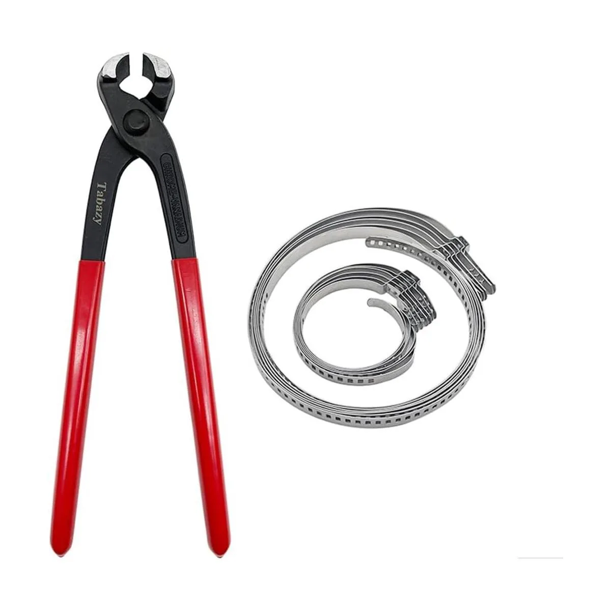 Alicates de abrazadera de oreja con 12 piezas de_1
