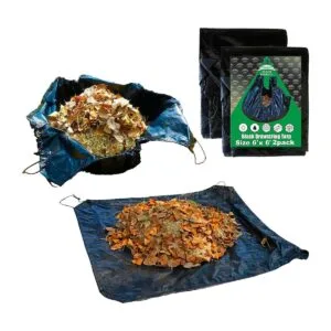 RAINDEWAY Lona con cordón de 6 x 6 pies paquete de 2_1