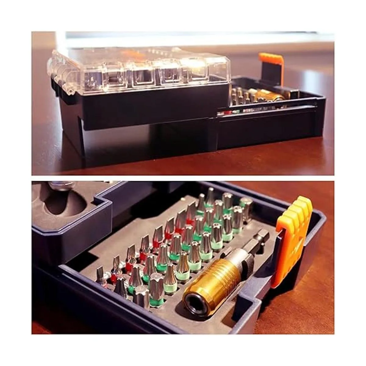 Inwell Juego de llaves de trinquete mini de 58 piezas de_4