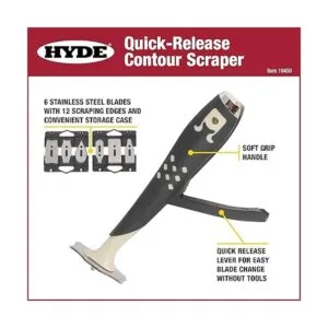 Hyde Raspador de contorno con 6 cuchillas cambiables_2
