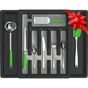 Organizador expandible de cajones de cocina práctico_1