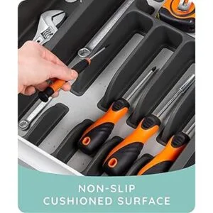 Organizador expandible de cajones de cocina práctico_6