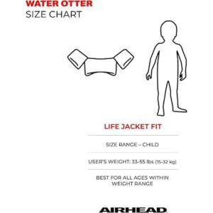 Airhead Water Otter Chaleco salvavidas y ayuda para nadar_6