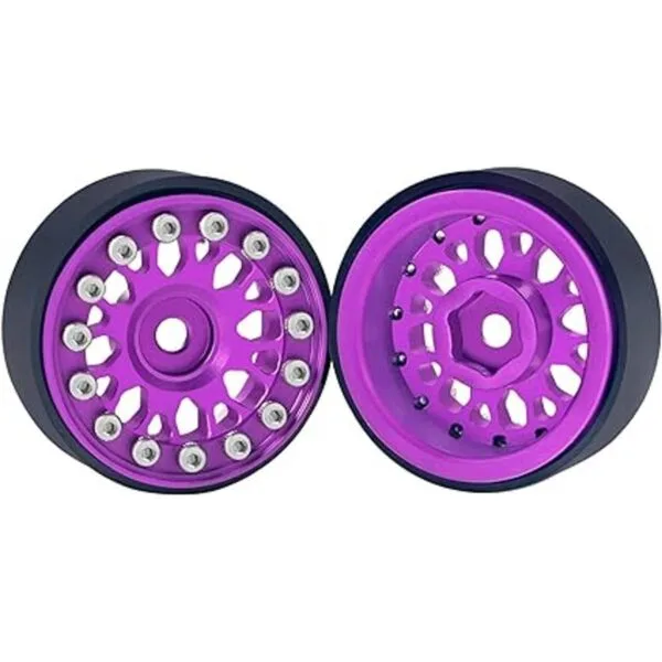 TCRC 4 cubos de ruedas Beadlock de 1.0 pulgadas para Axial_5