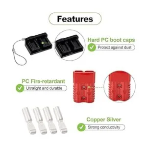 Spurtar Batería de 175 A desconexión rápida 4 conectores_4