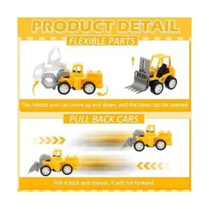 36 piezas de camiones de ingeniería de construcción_3