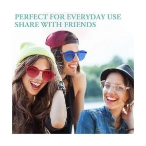 42 pares de gafas de sol redondas sin montura para fiestas_5