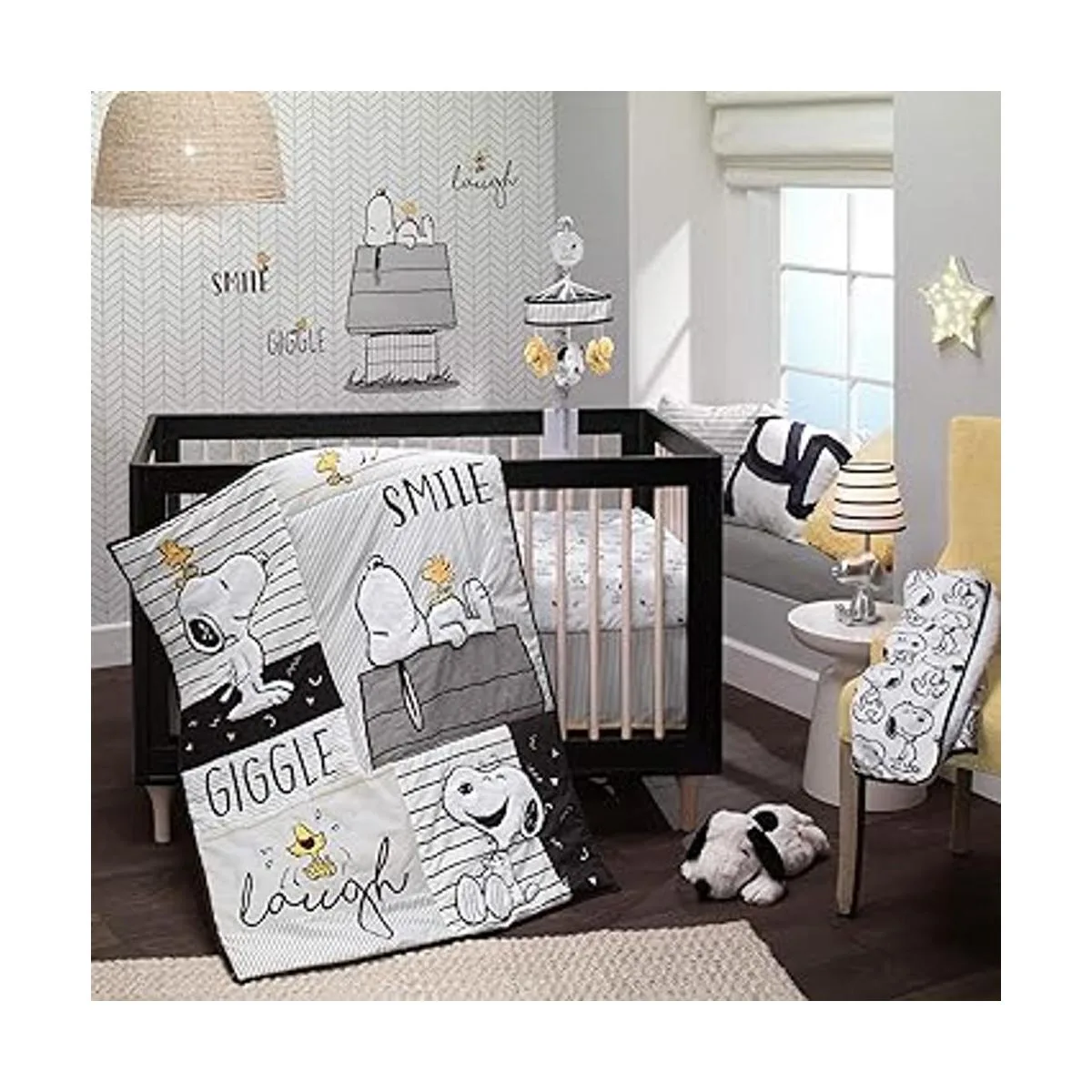 Lambs Ivy Peluche clásico de peluche blanco Snoopy Perro_6